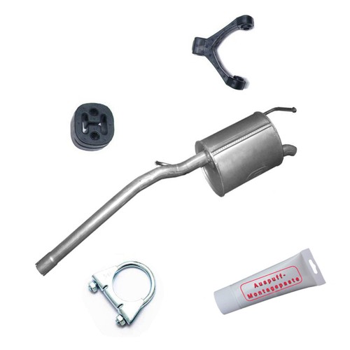 Auspuff endschalldämpfer - auspuff,