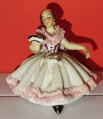 Tänzerin porzellan figur - tänzerin,