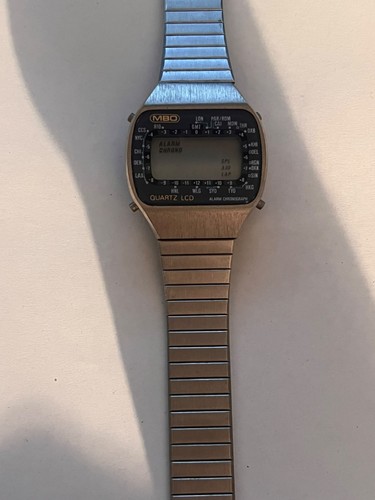 Mbo quartz lcd alarm - quartz,