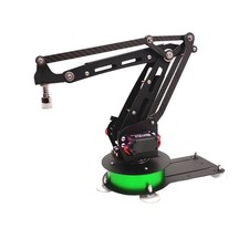 3DOF Matte Black Robot Arm