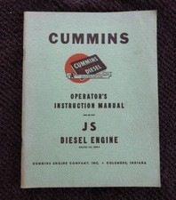1951 CUMMINS JS 600 SERIES