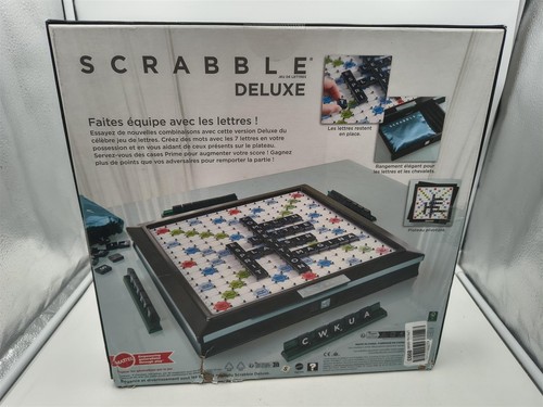 Mattel games scrabble deluxe - scrabble,