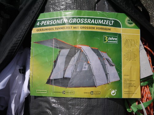 Personen großraumzelt - personen,