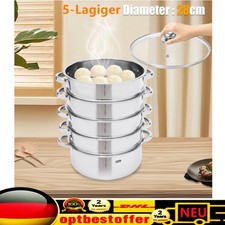 Dämpfer Kochtopf Edelstahl