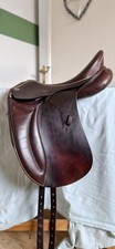 Dressursattel Jorge Canaves 17 Zoll In Braun