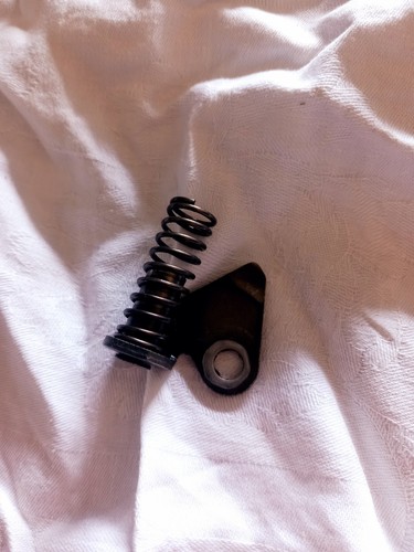 Feder mit halter gleitschiene - halter,