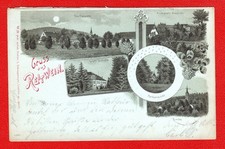 Alte AK S/W Reitwein b. Lebus Oderbruch gel. 1901