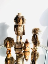 Waldgeist Wurzelsepp Holzfigur Rübezahl Waldschrat Kanibal Nussknacker Halloween