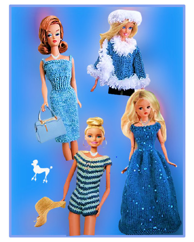 Strickanleitung barbie fashion - barbie,