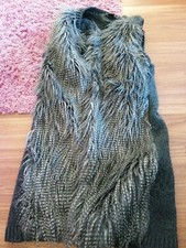 Weste Fell Grau Gr Xs H&M