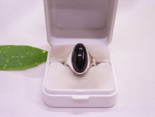 ONYXRING: 835 SILBER RING /