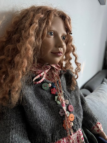 Künstlerpuppe zwergnase pilar - künstlerpuppe,