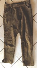 Pöllinger  Lederhose Tracht Braun Gr. 50 52 Weiches Wildleder!