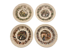 Brambly Hedge Royal Doulton: 4 Teller (12cm), 4 Jahreszeiten