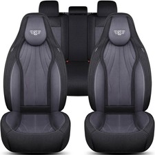 Schonbezüge-Komplettset für Smart #5 Bj ab 2025 in Schwarz/Grau FL2