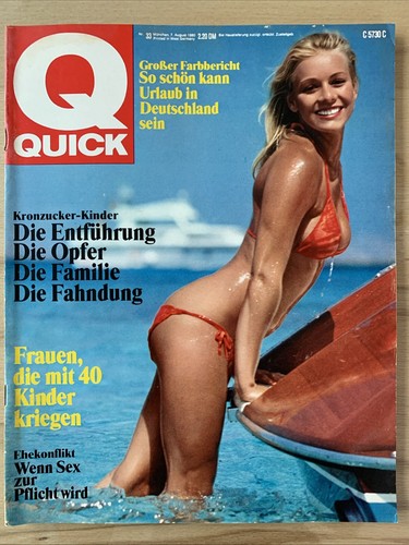 Quick zeitschrift vom - quick, nr.33