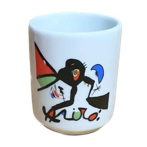 Vintage joan miro tasse kunst - miro,