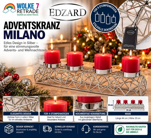 Edzard milano adventskranz - adventskranz, 44