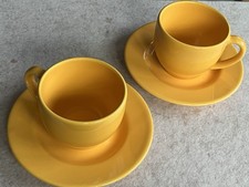 WAECHTERSBACH "Fun Factory" 2xTassenset gelb/Top Zustand