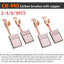 Kohlebürsten Motorkohlen für Makita CB-440 18 DHP456, DDF456, BDF452, DTD14
