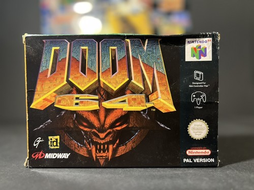 Nintendo doom 64 in - ||, ovp