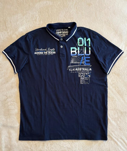 Camp david poloshirt xxl - camp,