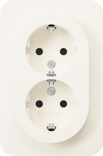 Berker doppelsteckdose schuko - berker,