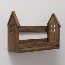 Wandregal  Regal Heidi  Recyceltes Holz  35 cm hoch, 16 cm tief, 48 cm breit