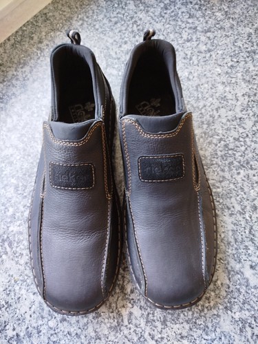 Rieker leder slipper - rieker,