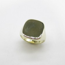585/-er Gold - Siegelring Herrenring Massiv - Gr.64