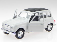 Renault 4 R4 weiss Modellauto 43741 Welly 1:34