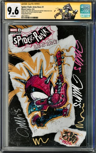 Spider punk arms race cgc - spider-punk,