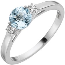 JOBO Damen Ring 585 Weißgold
