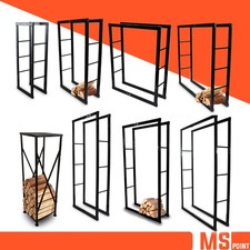 Brennholzständer Kaminholzständer Feuerholzregal Holzstapler Holzlager Bituxx