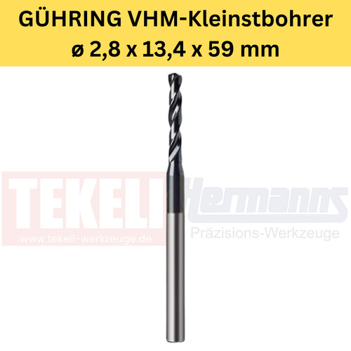Gühring vhm kleinstbohrer - gÜhring, vhm-kleinstbohrer