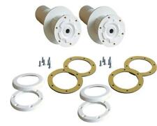 2 Stück Wanddurchführungen mit Einlaufdüsen im Set für Schwimmbecken Poolbau