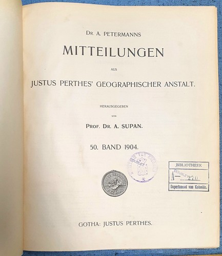 1904 petermann s - 1904, dr.