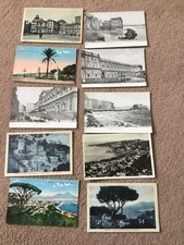 10 antike Foto Postkarten von