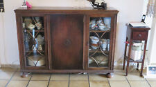 Glas Vitrine Sideboard Schrank Wohn Esszimmer Antik 