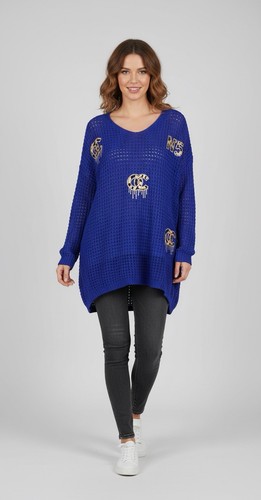 Strickpullover vorne kurz - vorne,