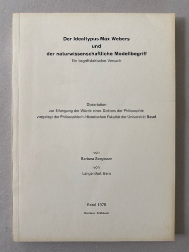Der idealtypus max webers - idealtypus,