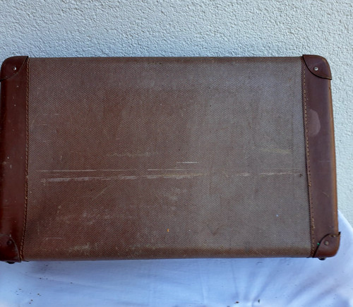 Schöner alter koffer shabby - koffer,