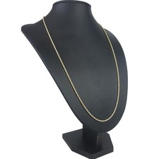 Kordelkette Goldkette Zopfkette 585er 14K ECHT GOLD 2mm 50cm NEU Halskette