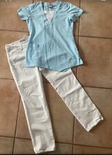 Berufsbekleidung Arztpraxis Schwesternkleidung / Hose + Shirt Gr. 36 38