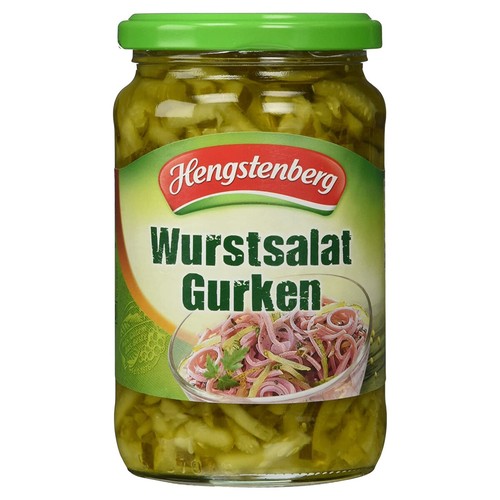 Hengstenberg wurstsalat gurken - wurstsalat,