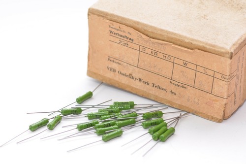 20x vintage ddr widerstand von - vintage,