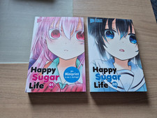 Tomiyaki Kagisory - Happy Sugar Life Band 1+2 Manga Cult Top Zustand Miniprint