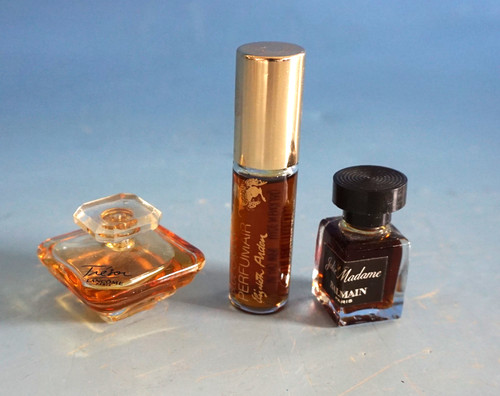 Vintage miniaturen flakon - 3x,