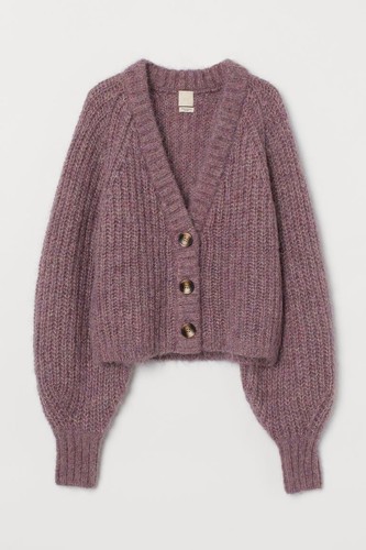 Alpaka wolle strick jacke - strick,