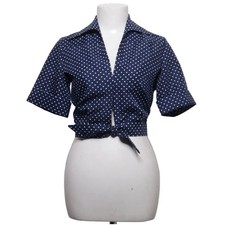 Vintage, Wickelbluse, Größe